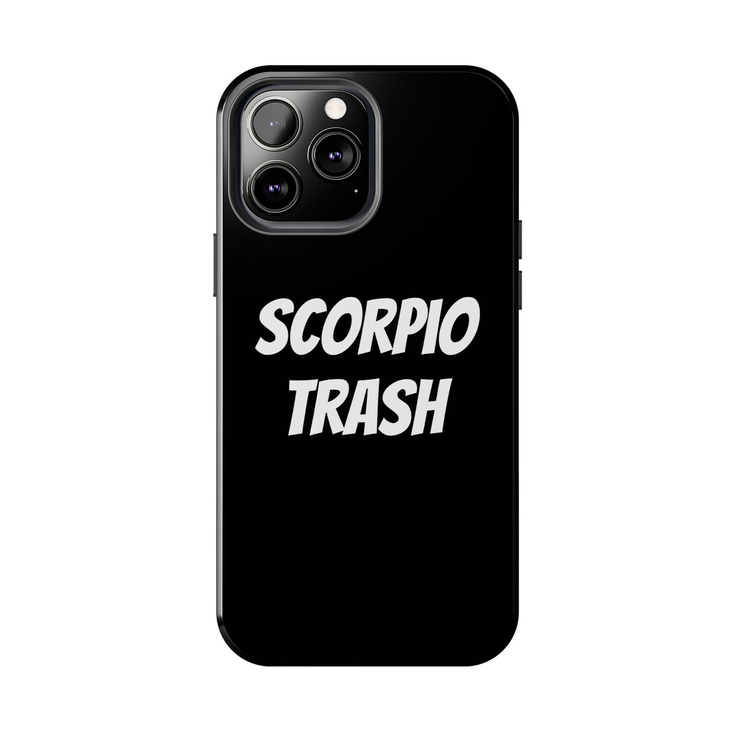 scorpio trash phone case