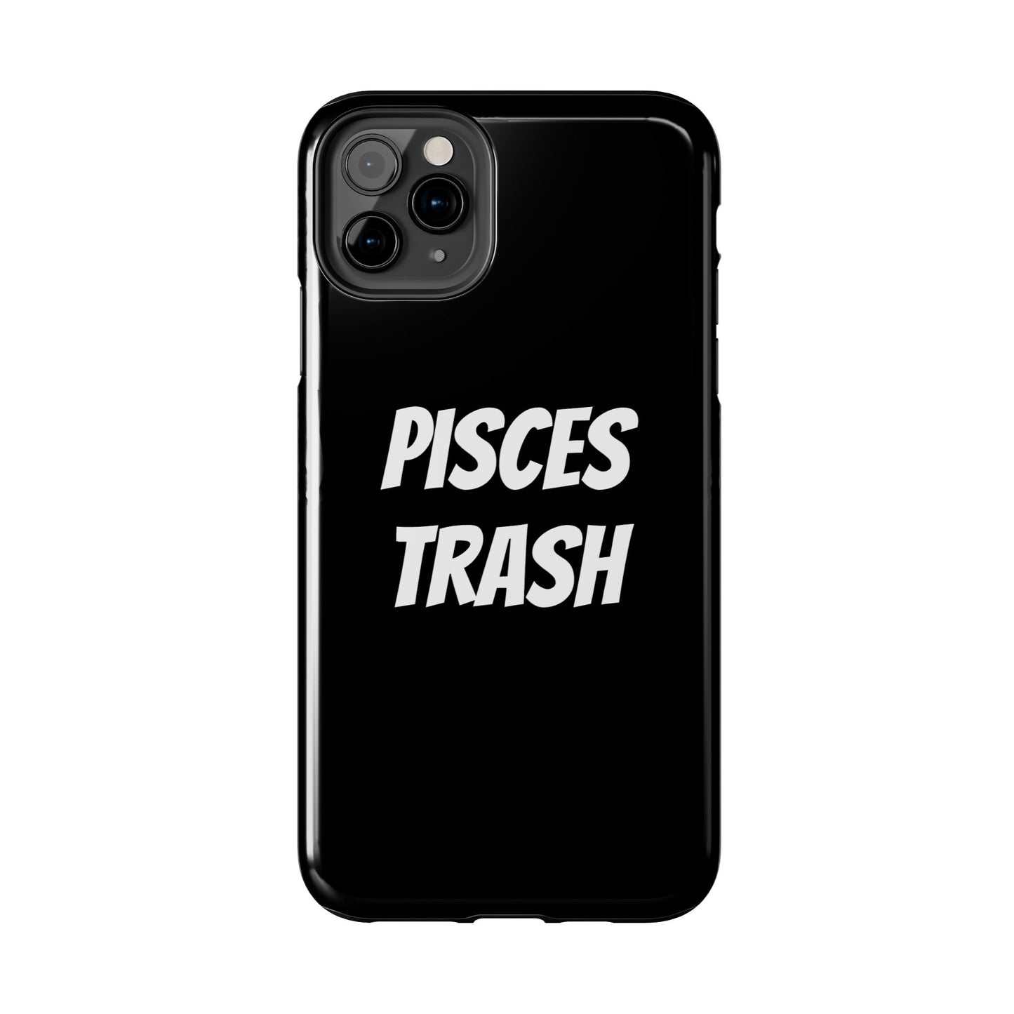 pisces trash phone case
