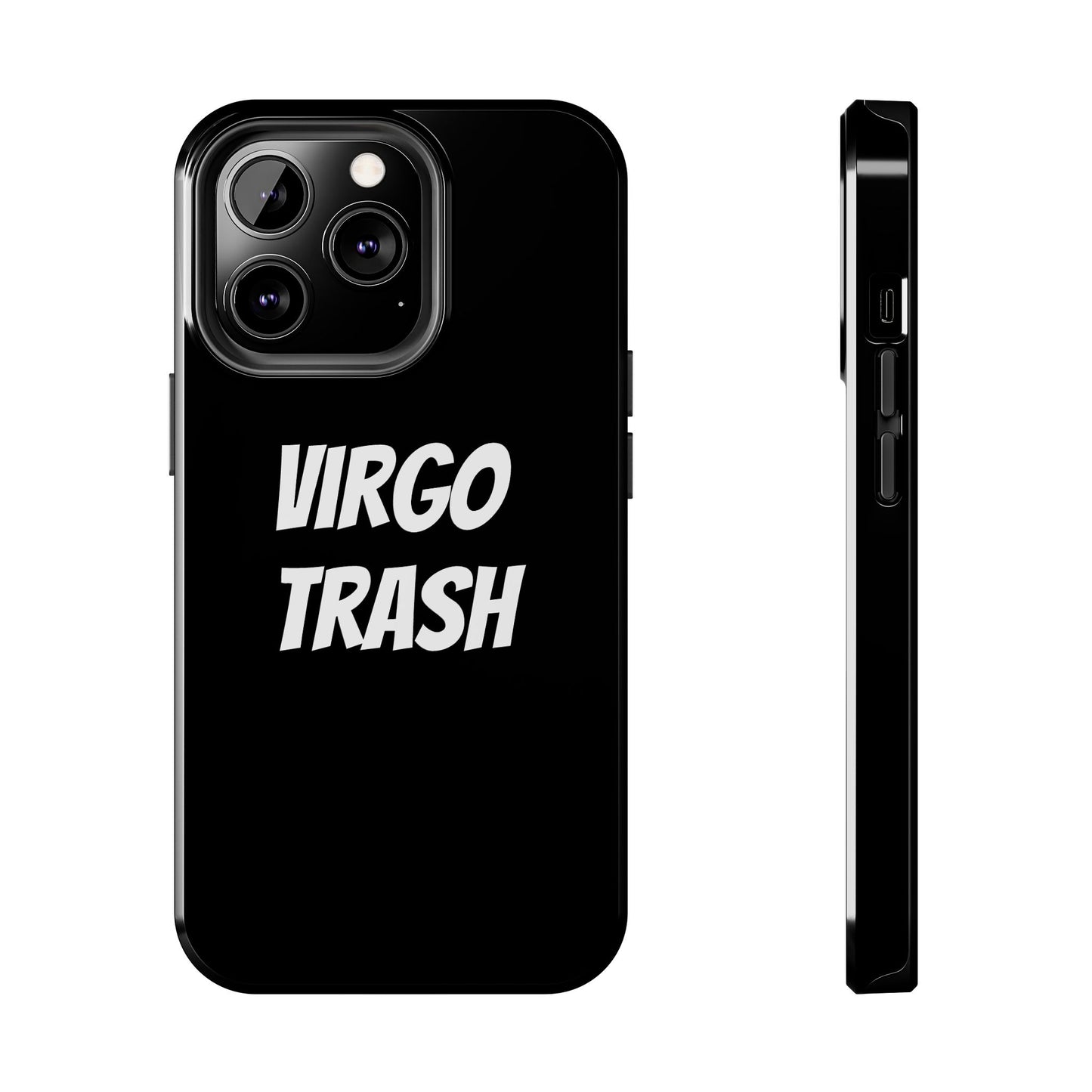 virgo trash phone case
