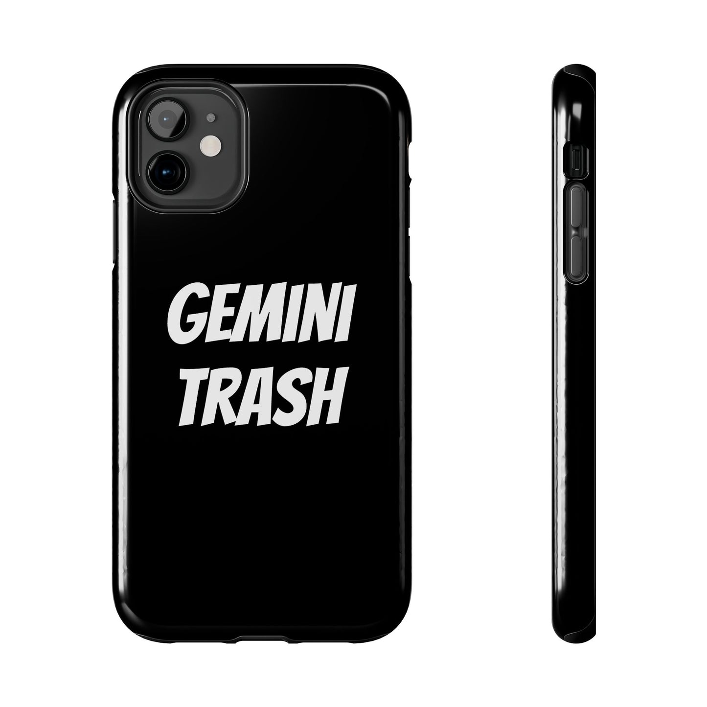 gemini trash phone case