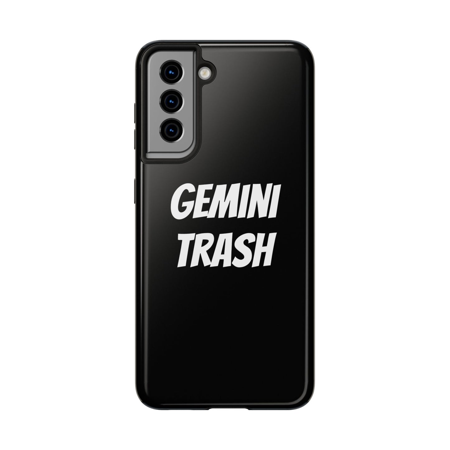 gemini trash phone case