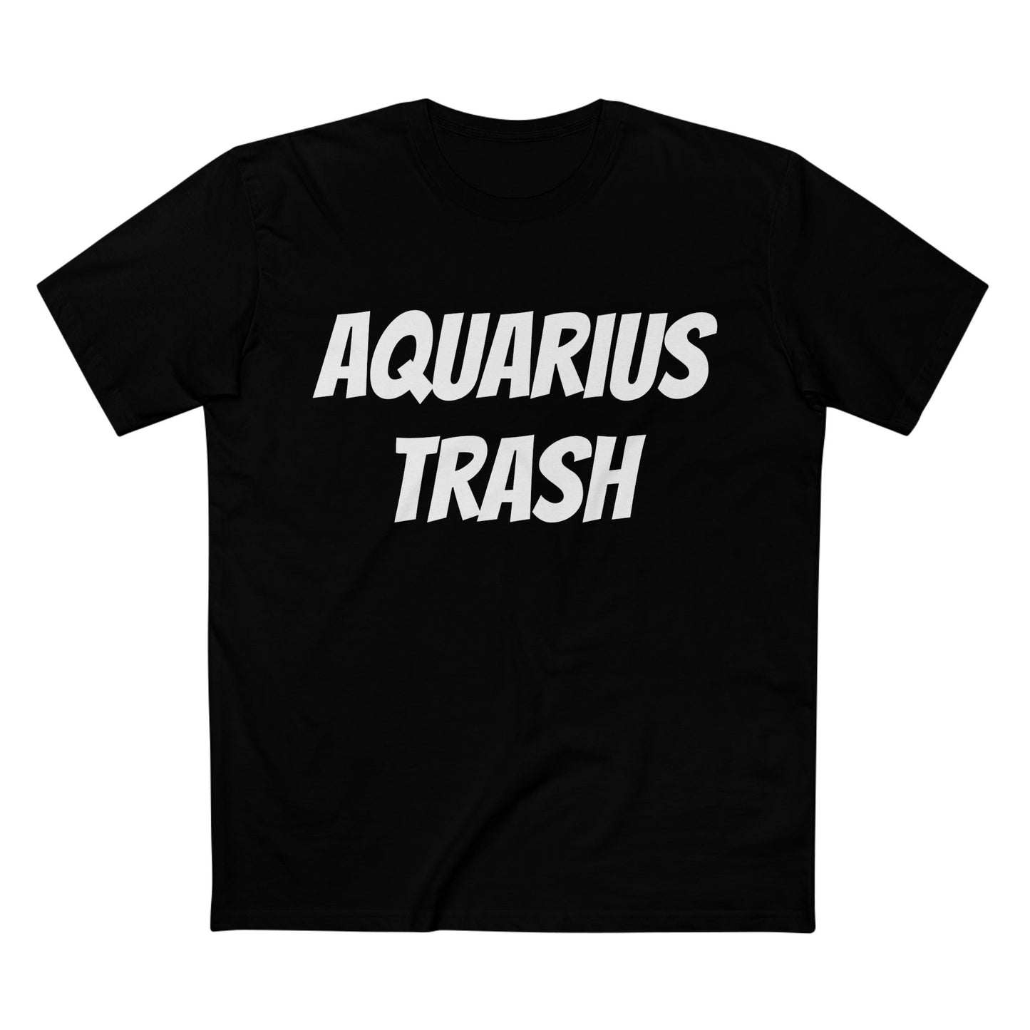men's aquarius trash tee