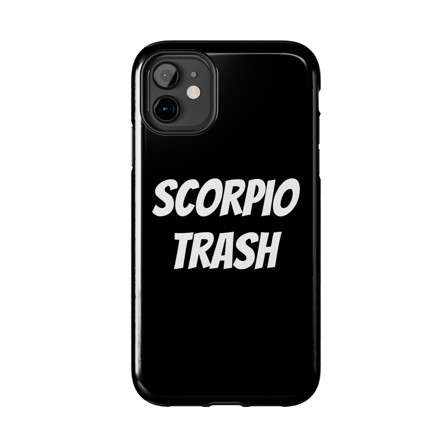 scorpio trash phone case