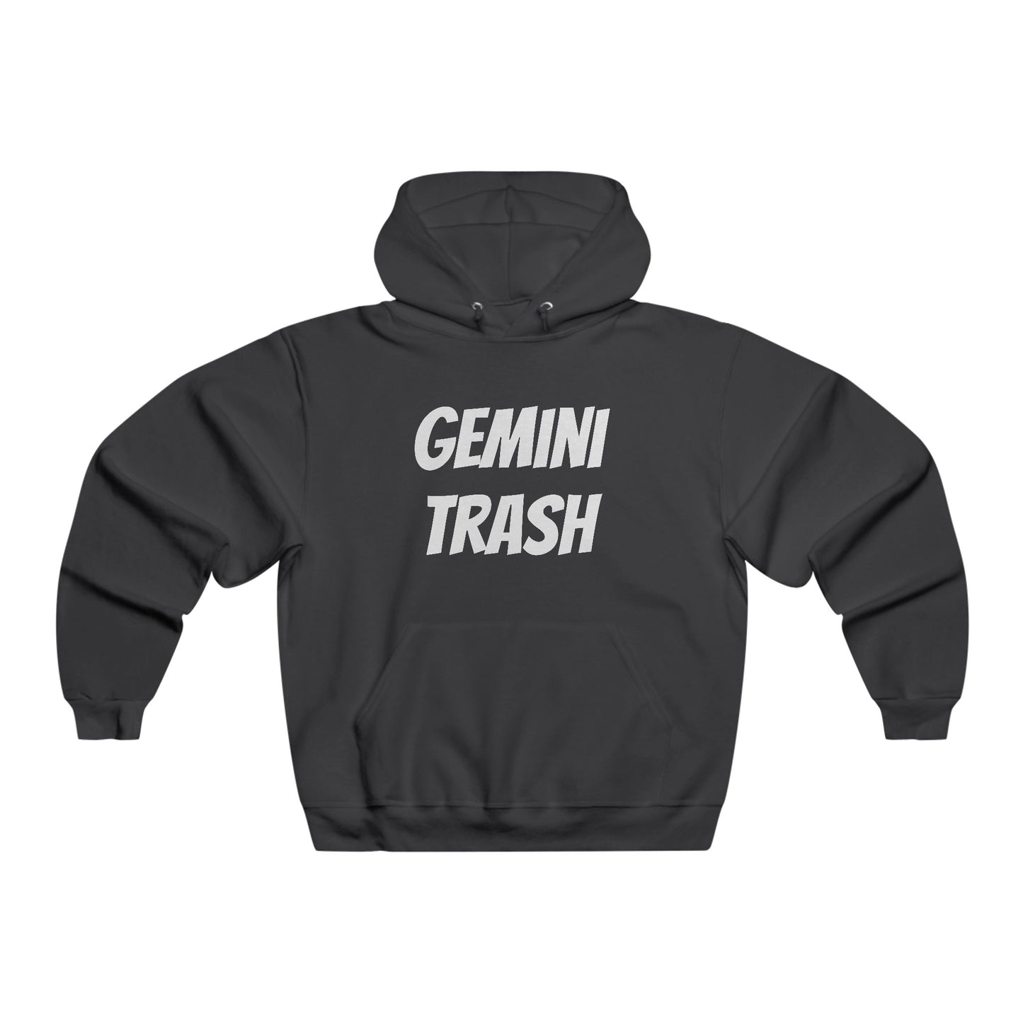 gemini trash men's hoodie