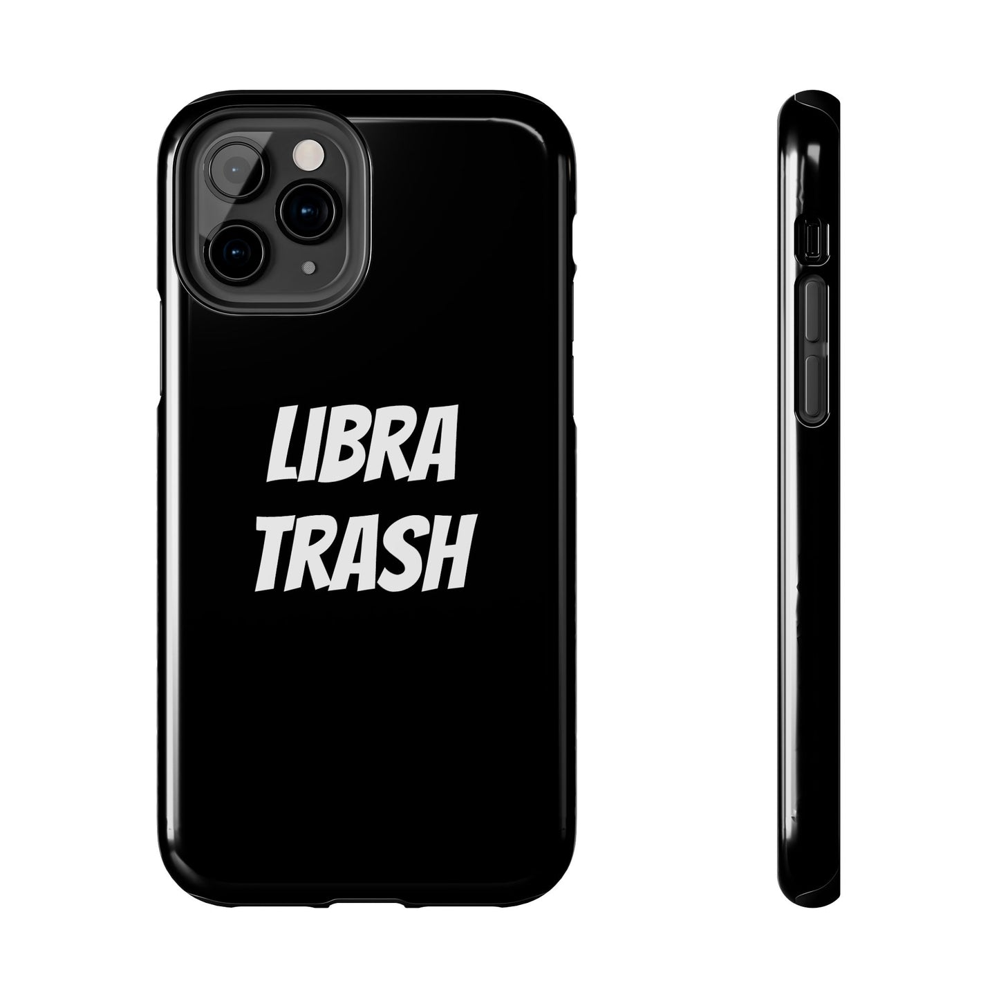 libra trash phone case