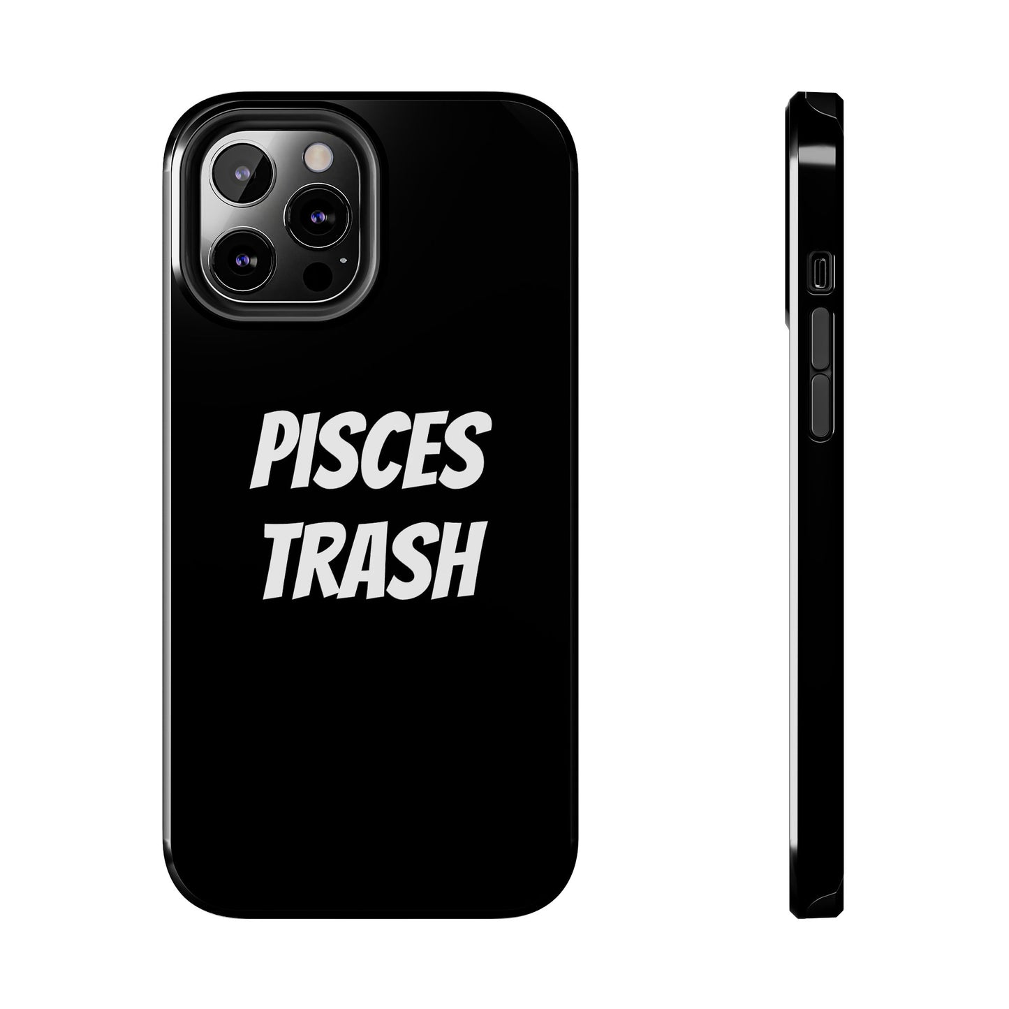 pisces trash phone case
