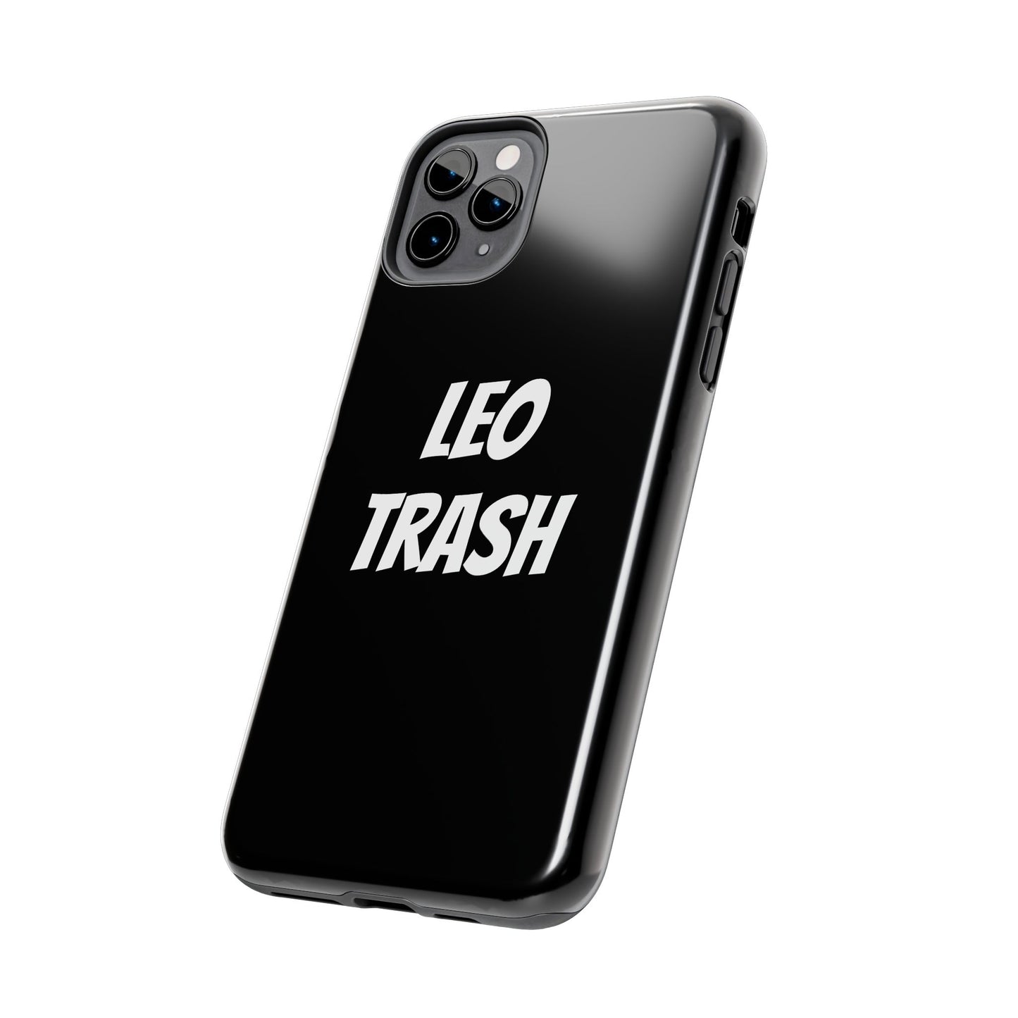 leo trash phone case
