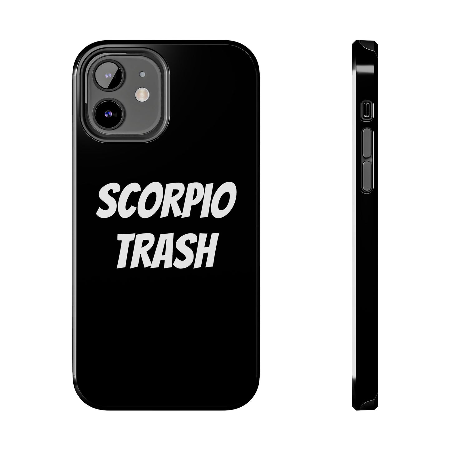scorpio trash phone case