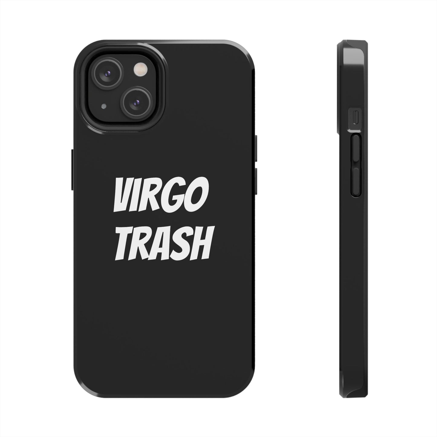 virgo trash phone case