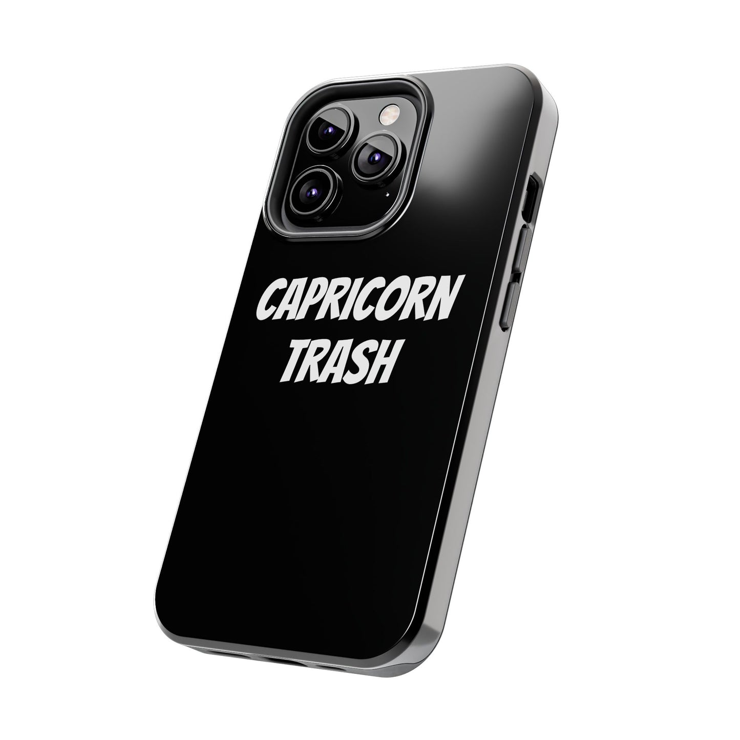 capricorn trash phone case