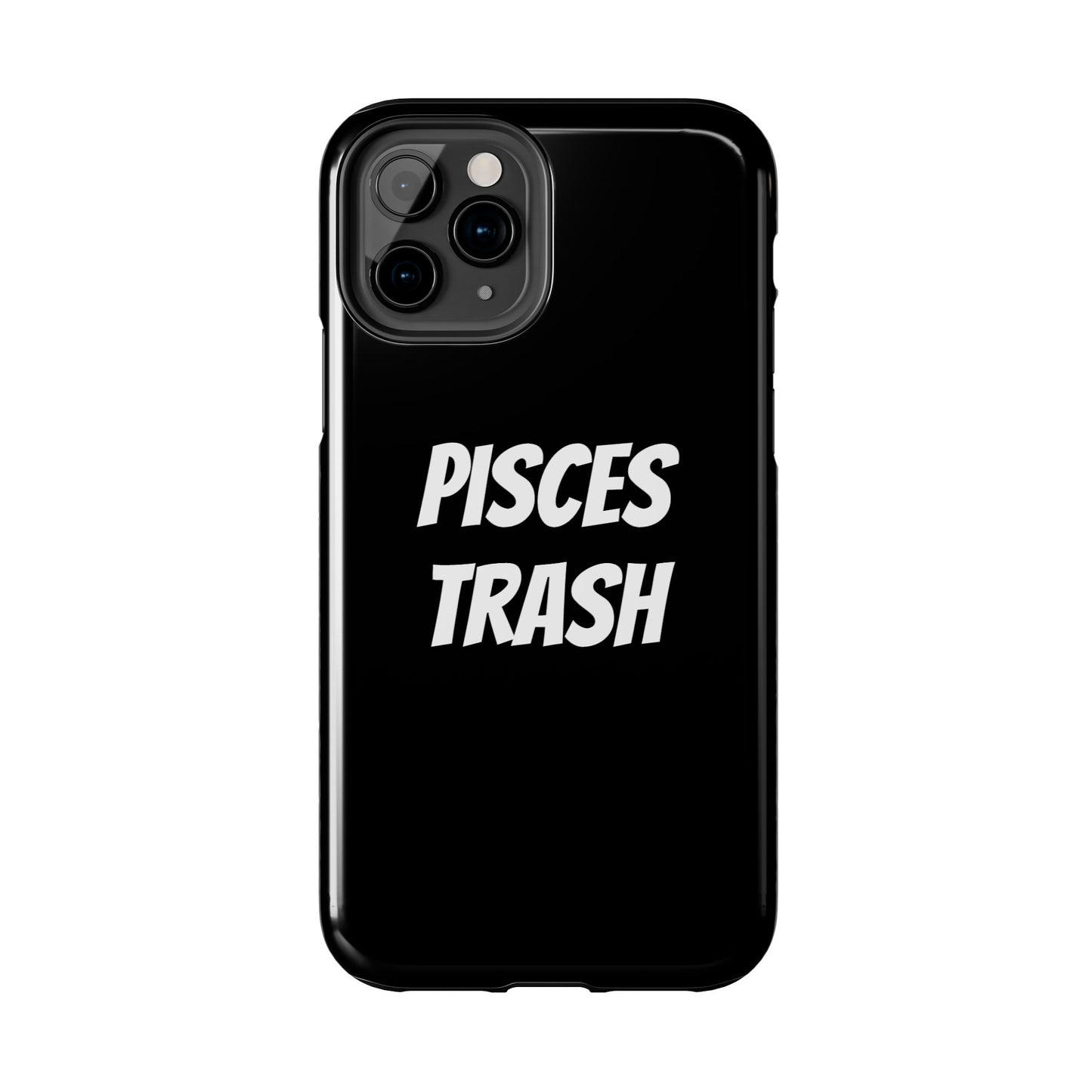 pisces trash phone case