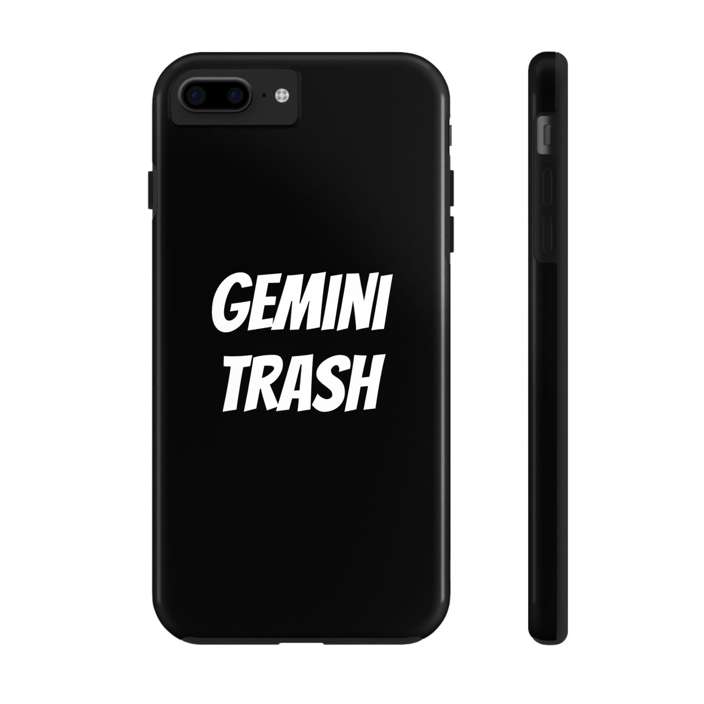 gemini trash phone case