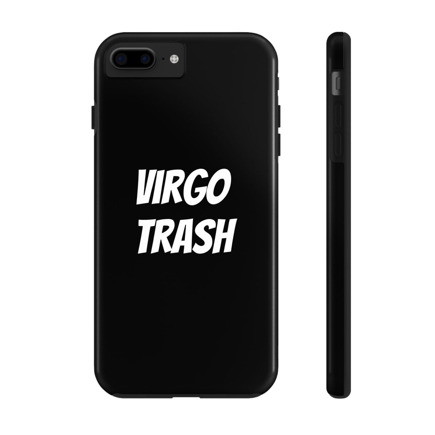 virgo trash phone case