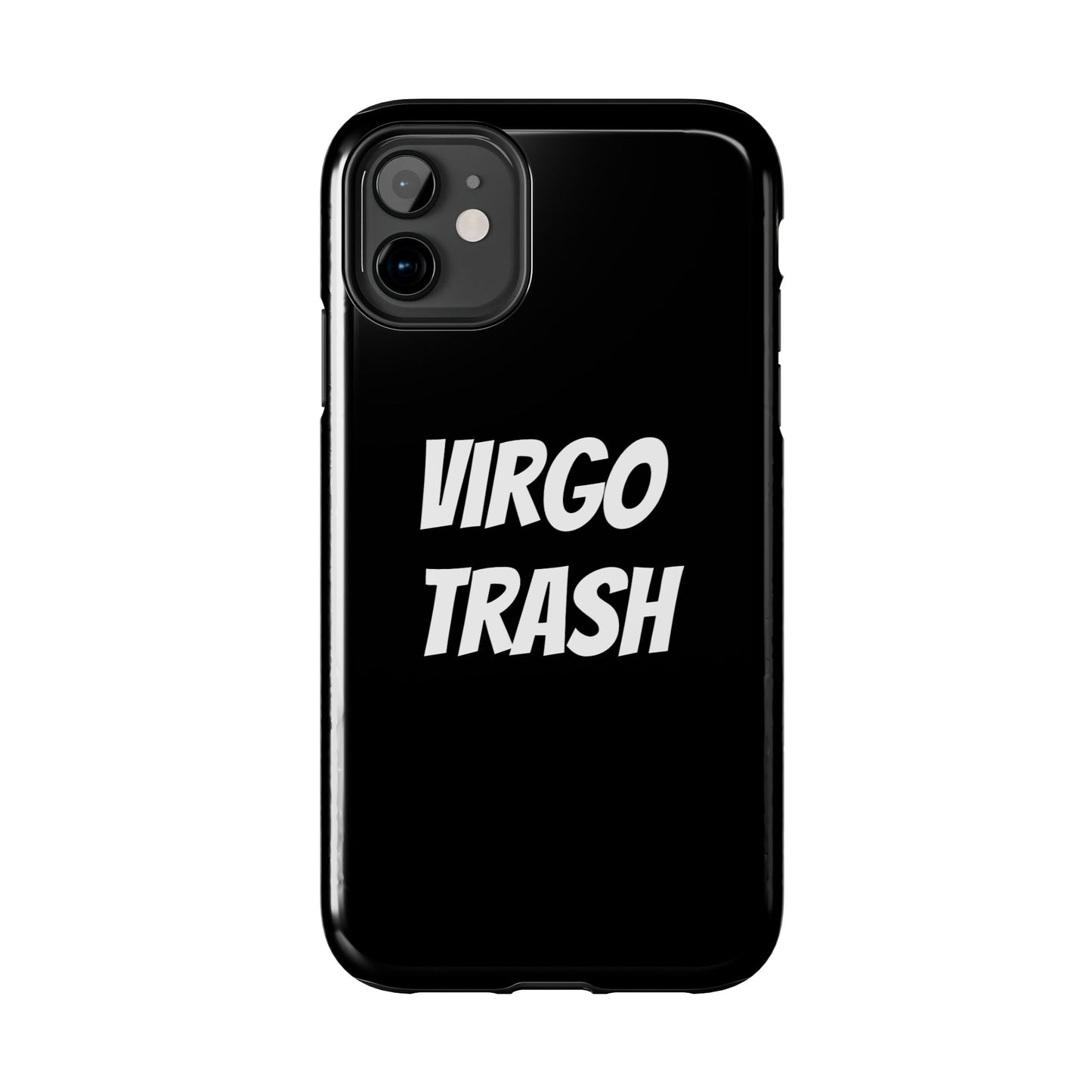 virgo trash phone case