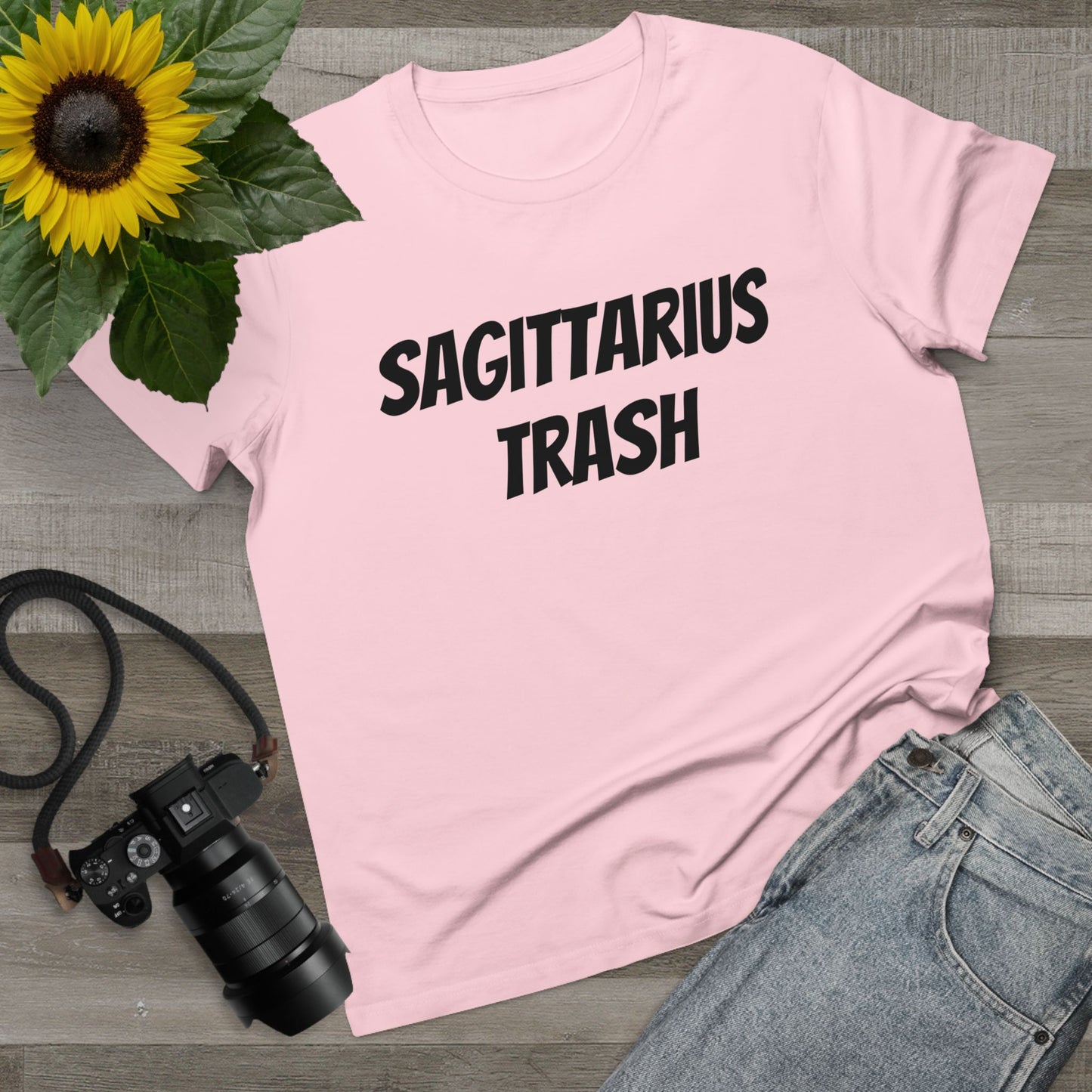 sagittarius trash women’s tee