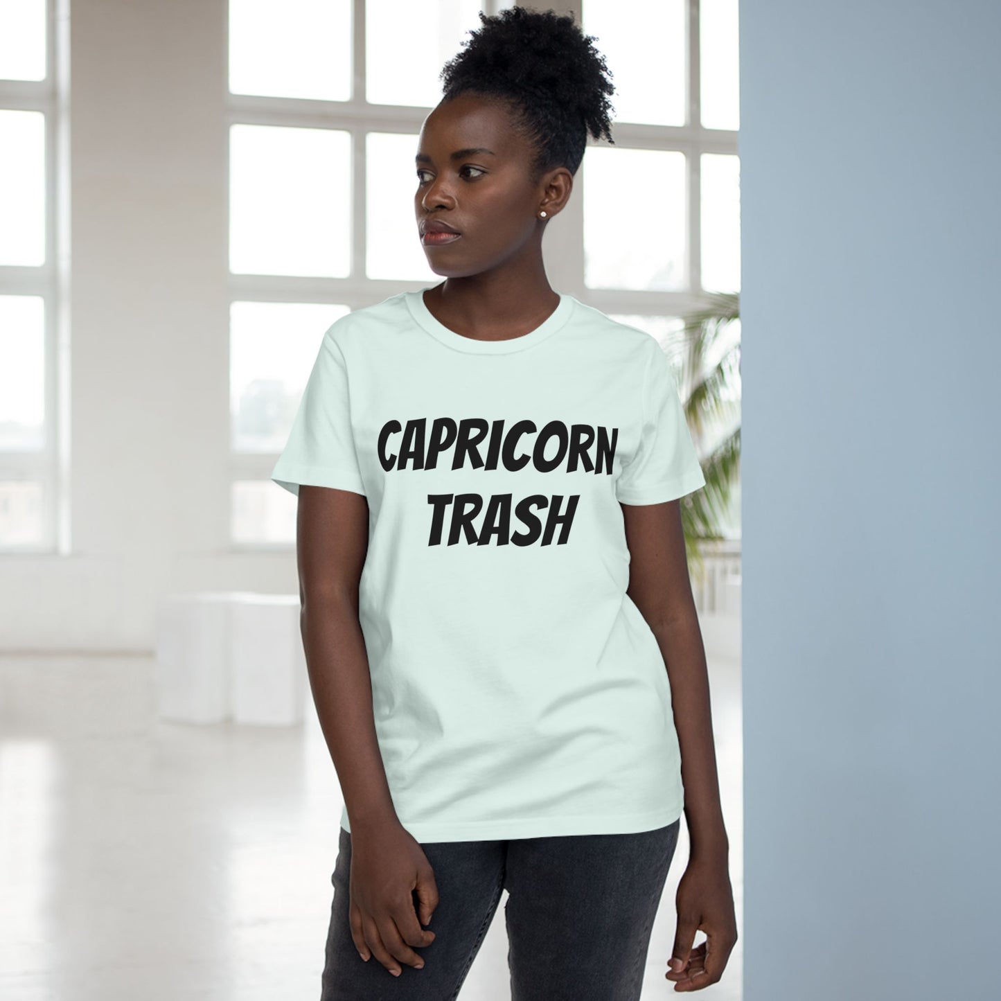 capricorn trash women’s tee