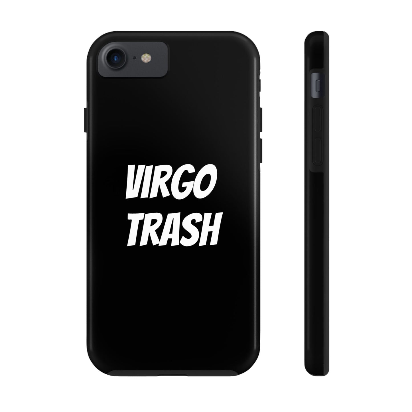 virgo trash phone case