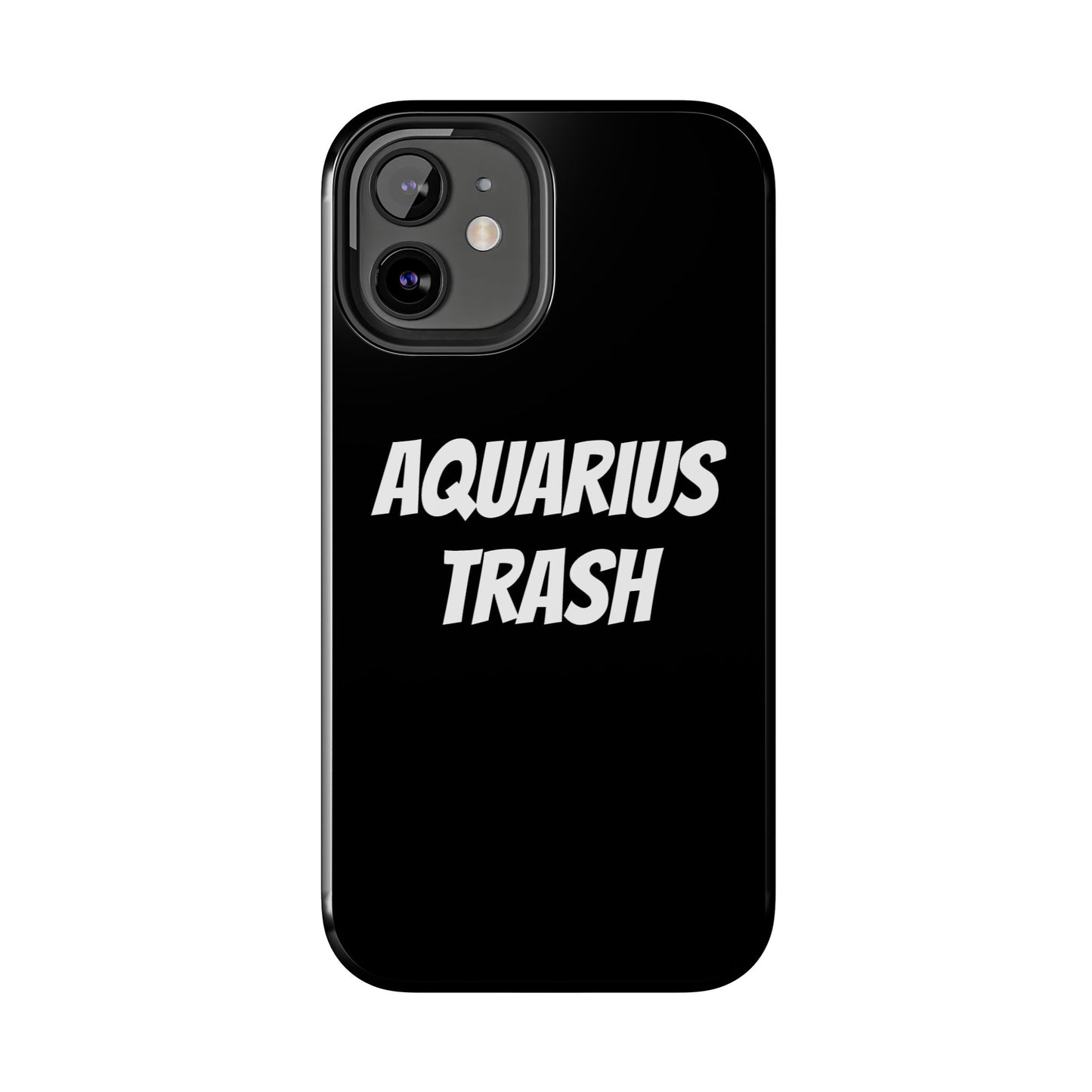 aquarius trash phone case