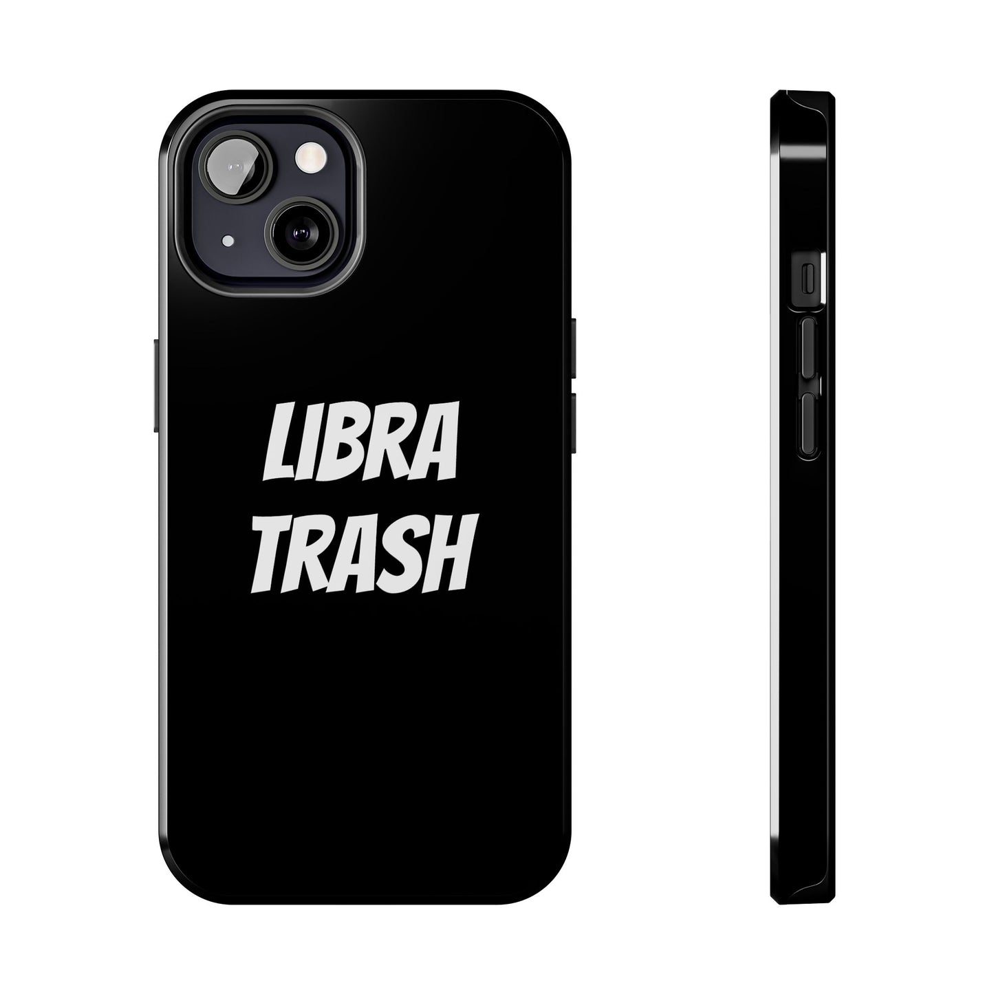 libra trash phone case