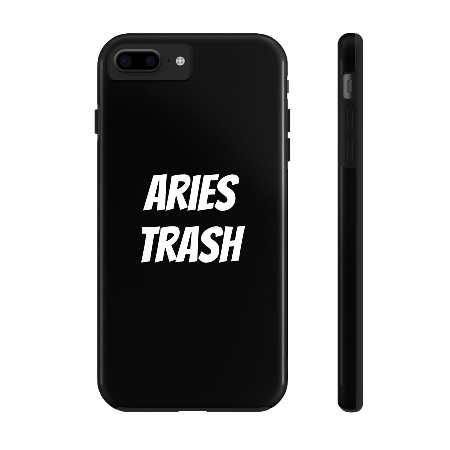 aries trash phone case