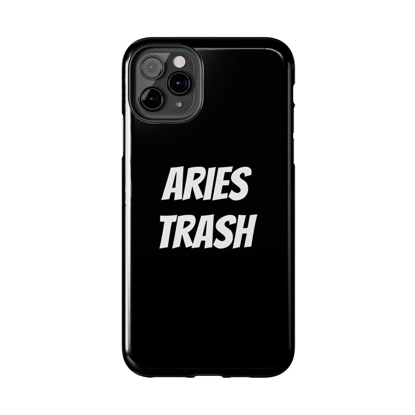 aries trash phone case