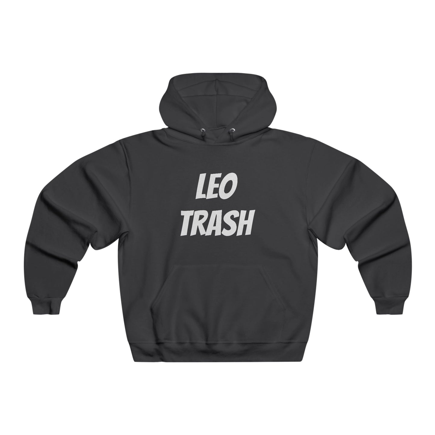 leo trash men's hoodie