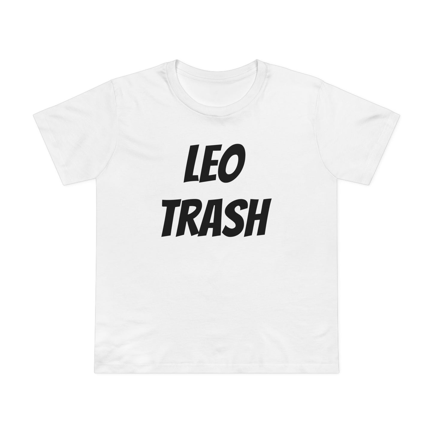 leo trash women’s tee